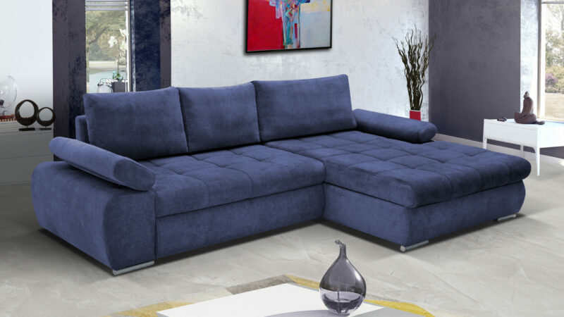 Fabrizio sarokkanapé szürke