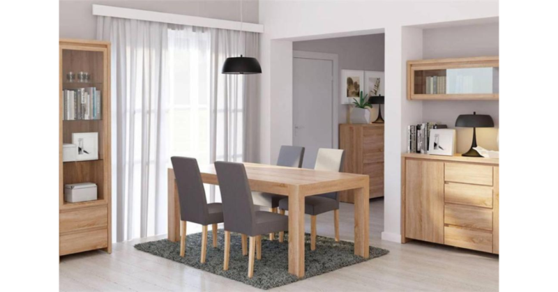 Kaspian BIU1D1S 120 íróasztal (sonoma tölgy)
