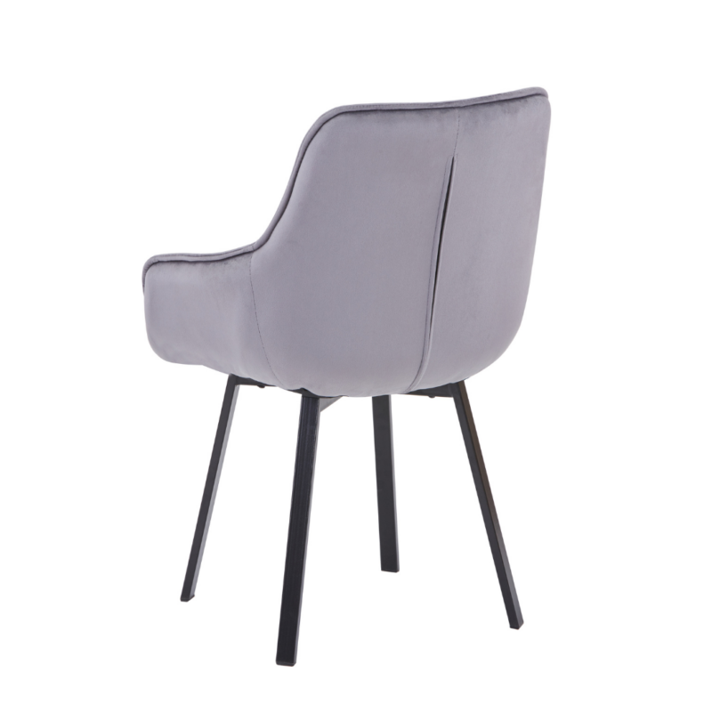 Palermo étkezőszék antracit