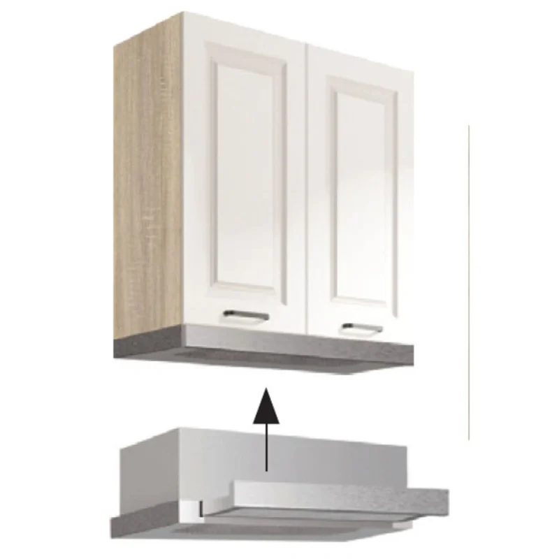 Smart SM-37G felső páraelszívós elem (hosszított kivitel)