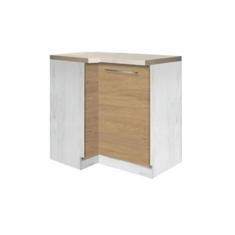 Creatíva CRE-14D alsó sarok elem polccal (tölgy)