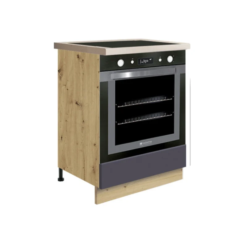 GLA-17D alsó beépíthető sütős, 60-as elem - kék