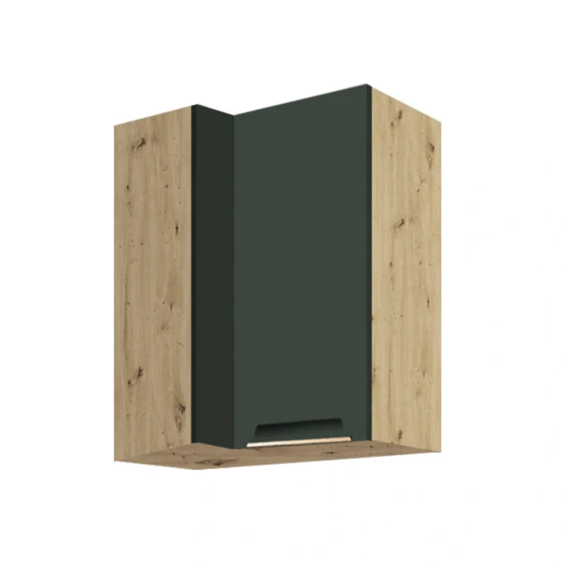 GLA-45G felső 1 ajtós sarokelem (jobbos) - zöld