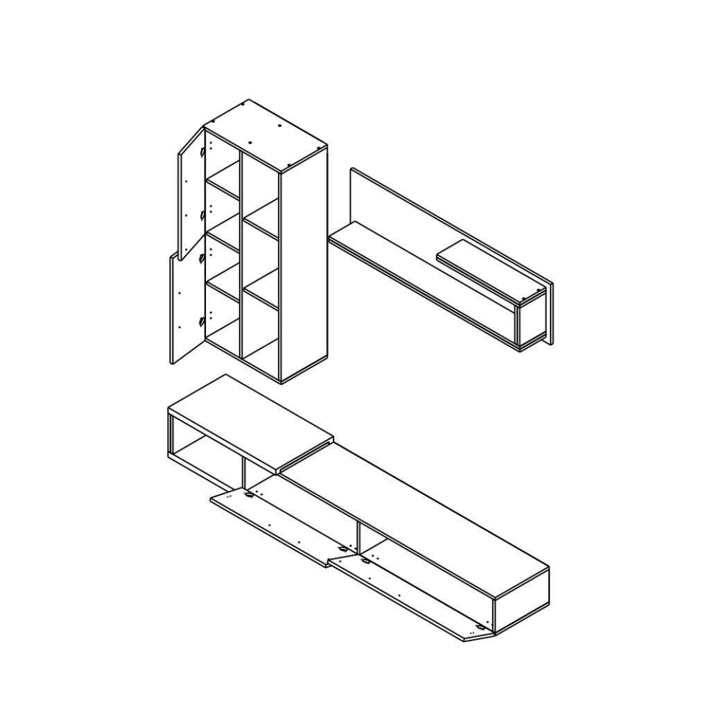 Calvados nappali szekrénysor - Image 3
