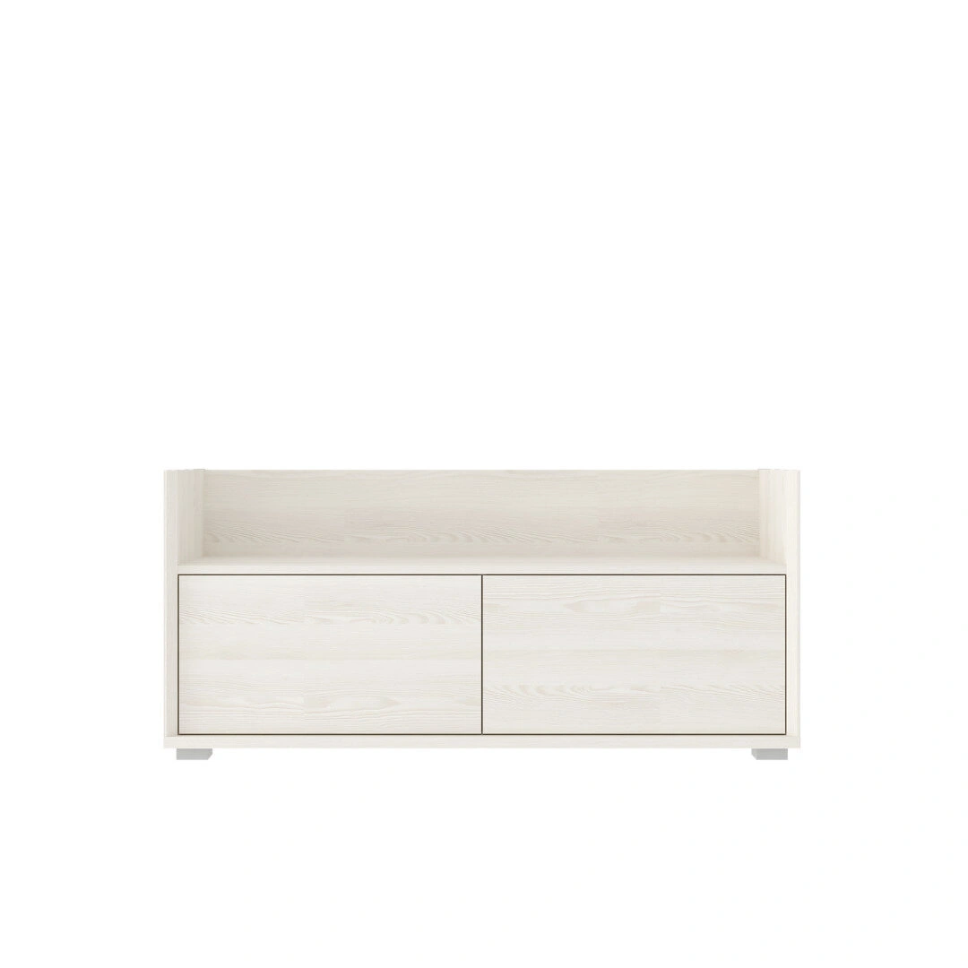 Delhi KOM2D alsó komód fehér kőris