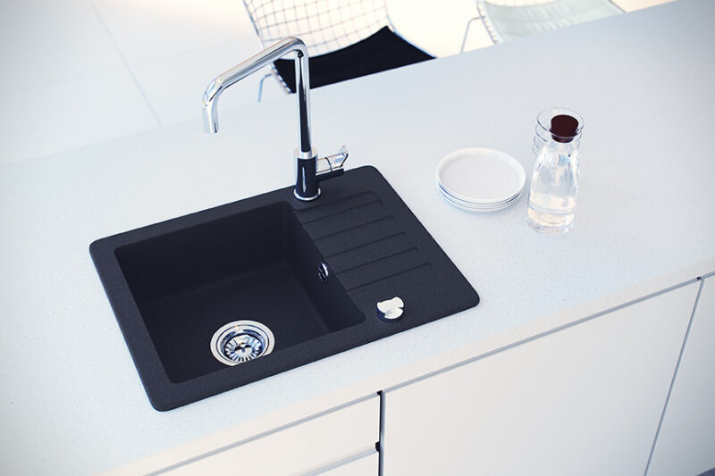 Laveo BONA álló csaptelep, rozsdamentes acél