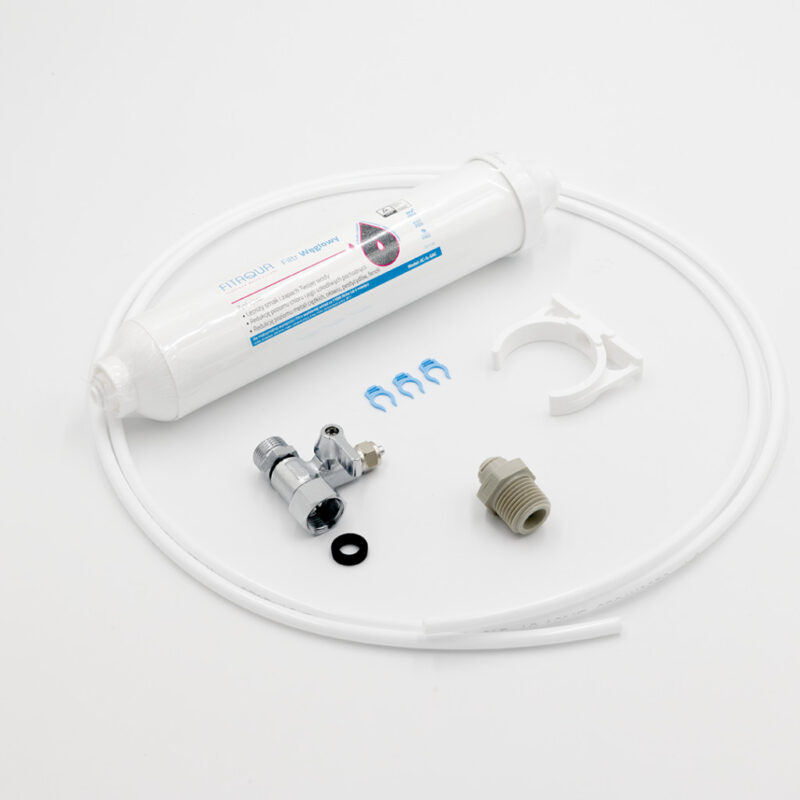 Laveo CLARO álló króm csatpelep, AMII víztisztítóval