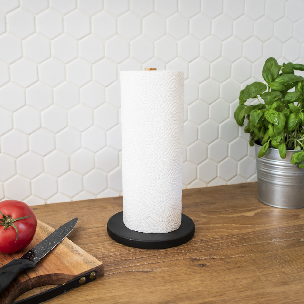 LAVEO OSLO papírtörlő tartó, fekete - Image 2