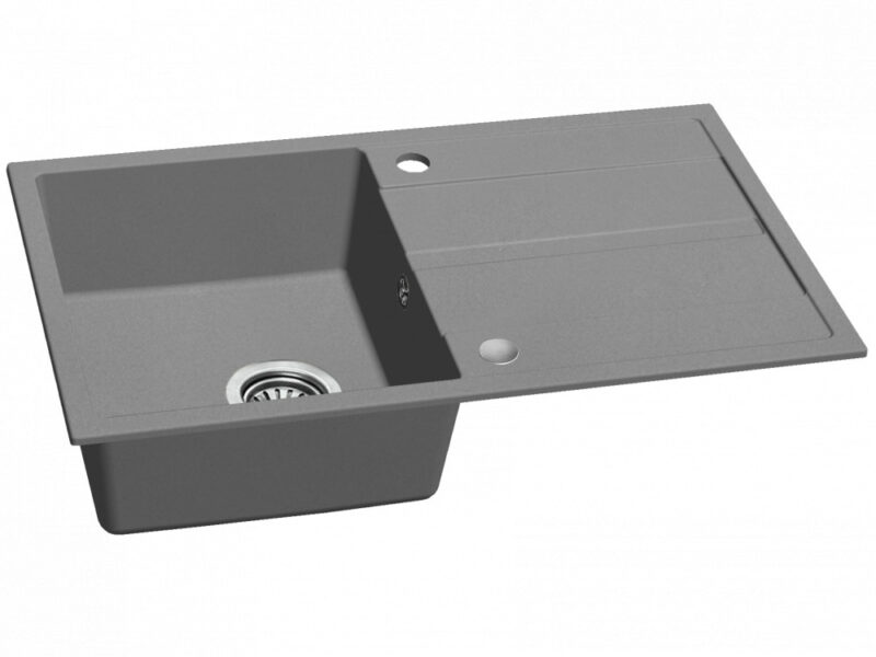 Laveo HACK csepptálcás szürke mosogató