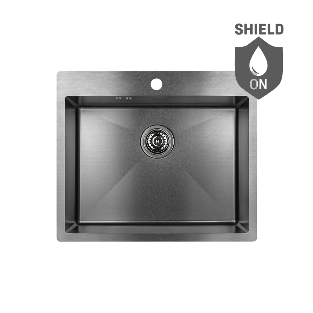 Laveo MARMARA inox szürke mosogató - Image 2