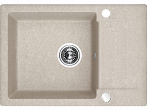 Laveo CELEBES csepptálcás mosogató, bézs (SBL_413T)