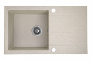 Laveo SHIRE csepptálcás bézs mosogató