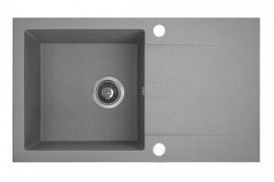 Laveo SHIRE csepptálcás szürke mosogató