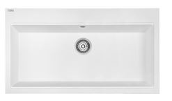 LAVEO TAU 9 nagymedencés mosogató, fehér