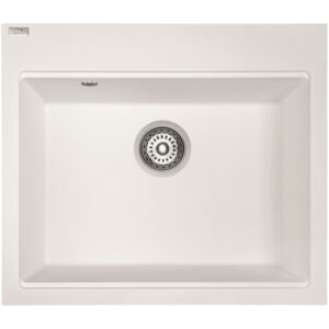 LAVEO TAU 6 egymedencés mosogató, fehér