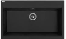 LAVEO TAU 7 nagymedencés mosogató, matt fekete