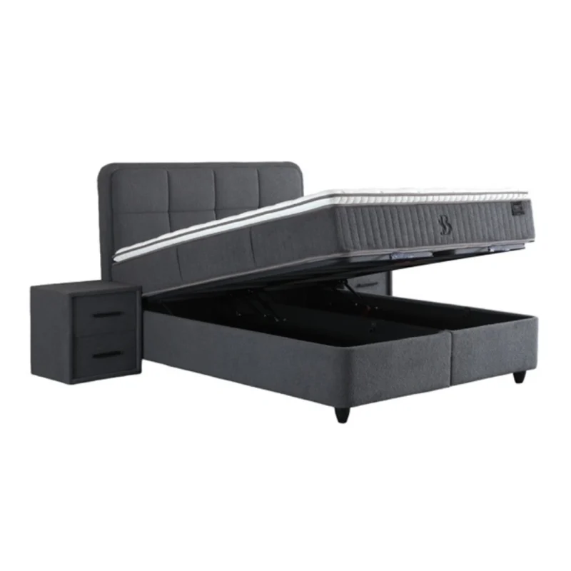 sia-boxspring-agy-szurke-nyitva