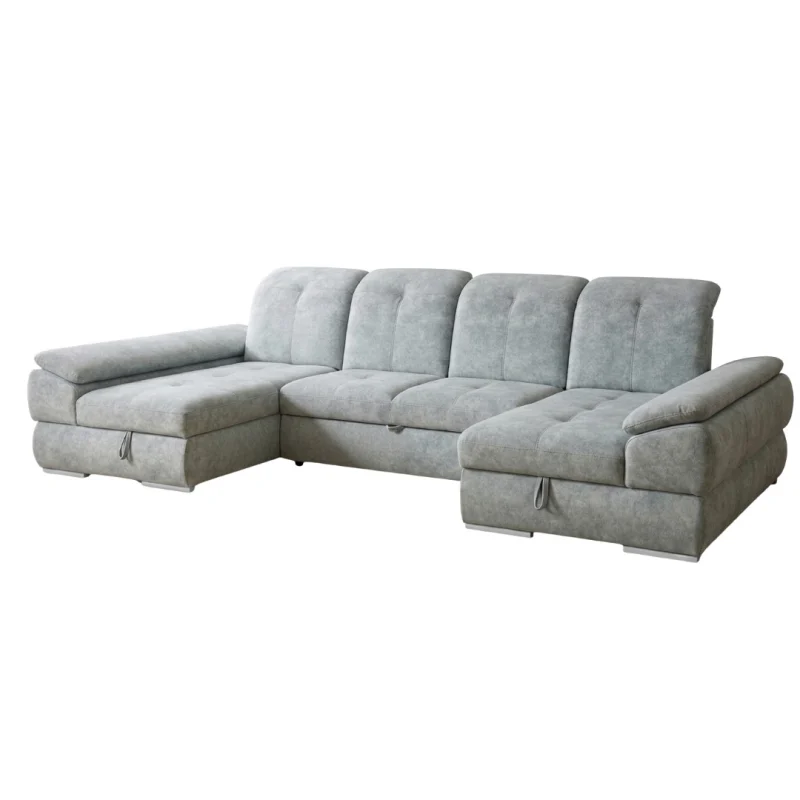 Denver-2-U-alaku-kanape - szurke