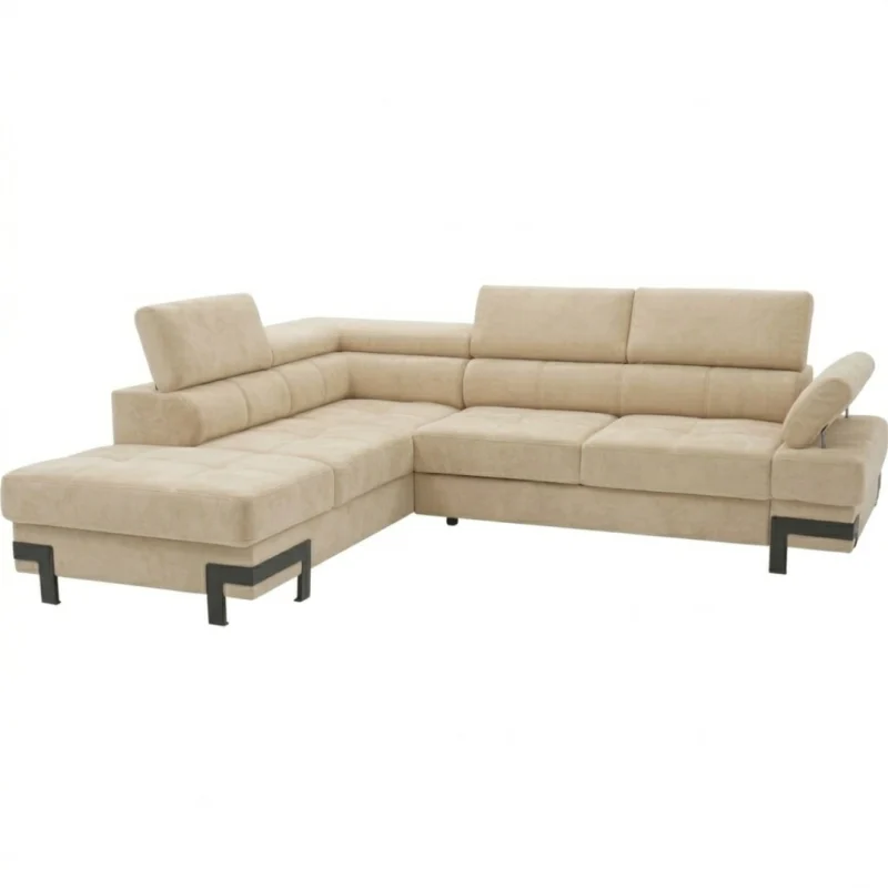 Emporio-L-alaku-sarokkanape-bezs - bal